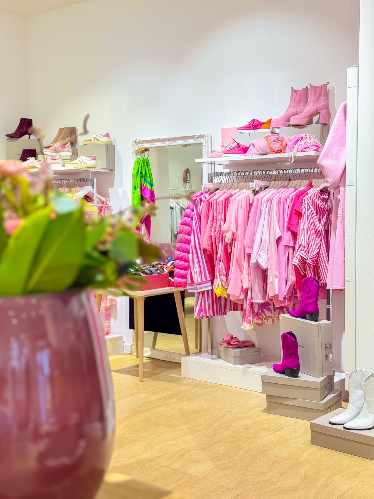 Feli Berchtold in der FRAUENZIMMER Boutique in Buxtehude